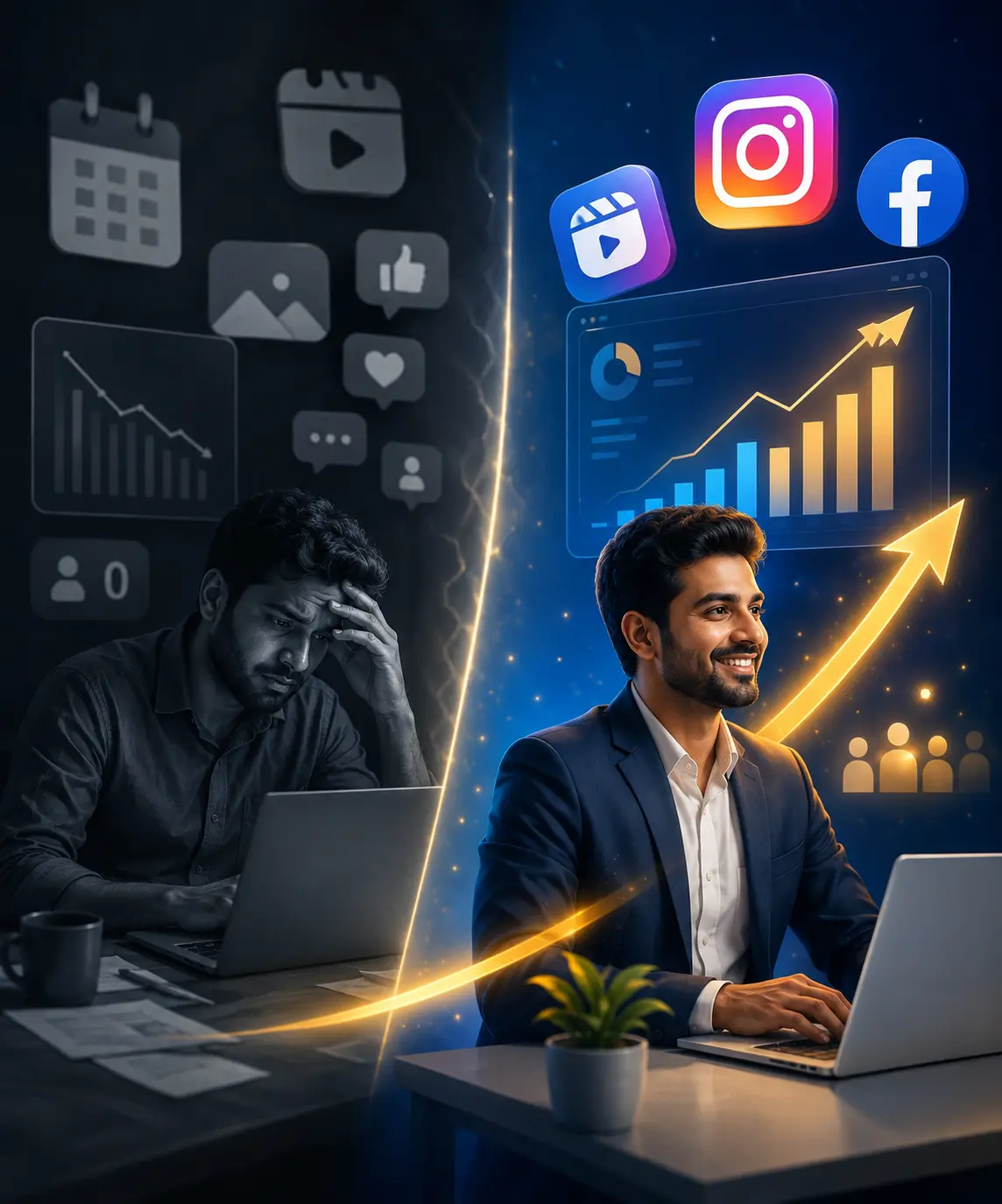Social media marketing agency in Chennai helping businesses turn content into customers through strategy-driven social media marketing by Outrun Growth.
